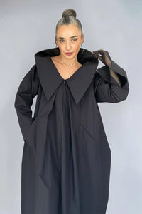 PORE OVERSIZED COTTON ABAYA / LONG DRESS