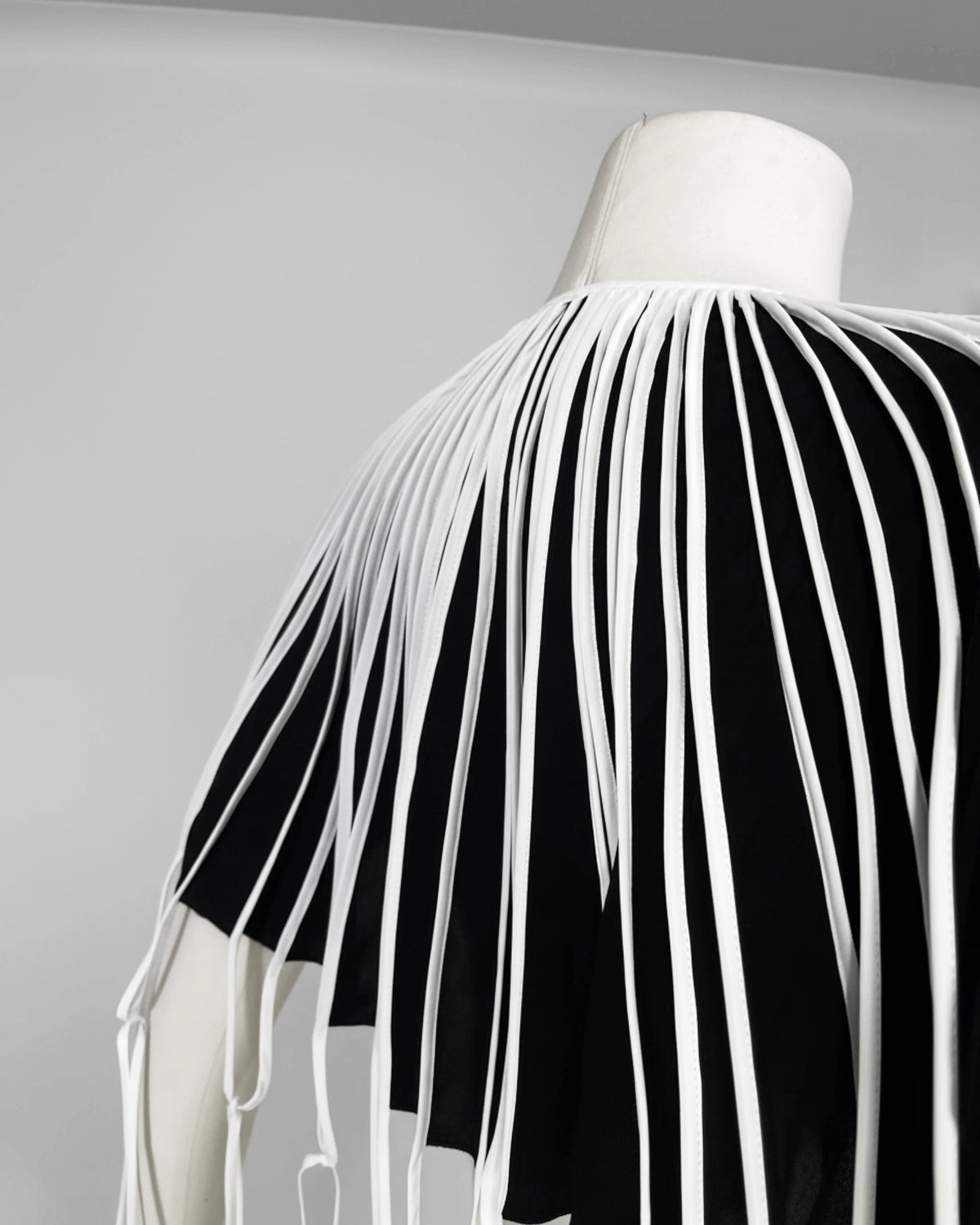 Burcu Aslan Accessory PULU FRINGED CAPE / CLOAK