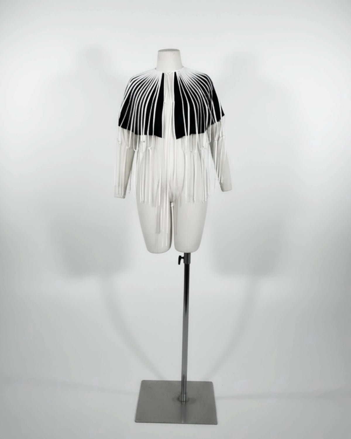 Burcu Aslan Accessory PULU FRINGED CAPE / CLOAK