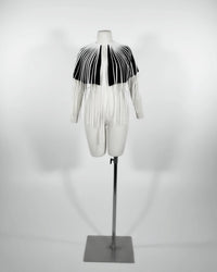 Burcu Aslan Accessory PULU FRINGED CAPE / CLOAK