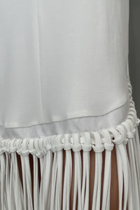 Burcu Aslan Skirt PUSI FRINGED SKIRT