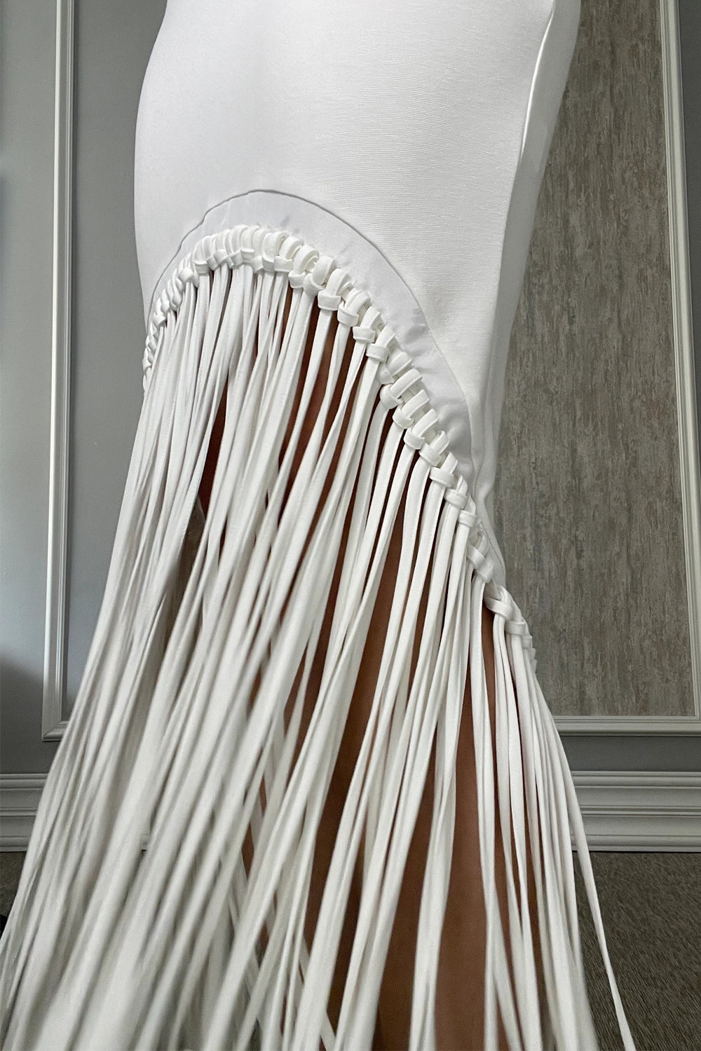 Burcu Aslan Skirt PUSI FRINGED SKIRT
