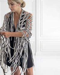 Burcu Aslan Accessory REFI HANDMADE, MULTI-PURPOSE SHAWL / DRESS / ARMCHAIR THROW