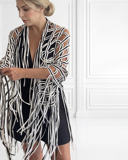 REFI HANDMADE, MULTI-PURPOSE SHAWL / DRESS / ARMCHAIR THROW
