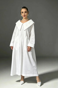 RIVA OVERSIZED COTTON ABAYA / LONG DRESS