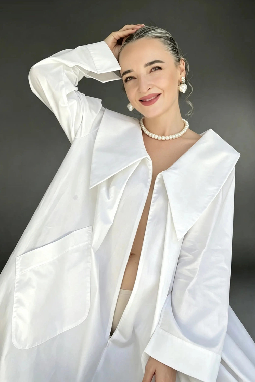 RIVA OVERSIZED COTTON ABAYA / LONG DRESS