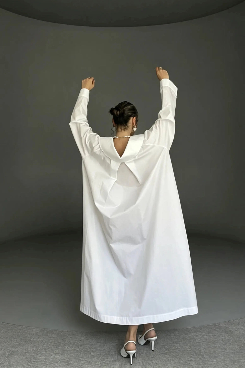 RIVA OVERSIZED COTTON ABAYA / LONG DRESS