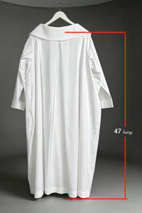 RIVA OVERSIZED COTTON ABAYA / LONG DRESS