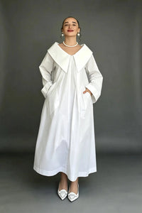 RIVA OVERSIZED COTTON ABAYA / LONG DRESS