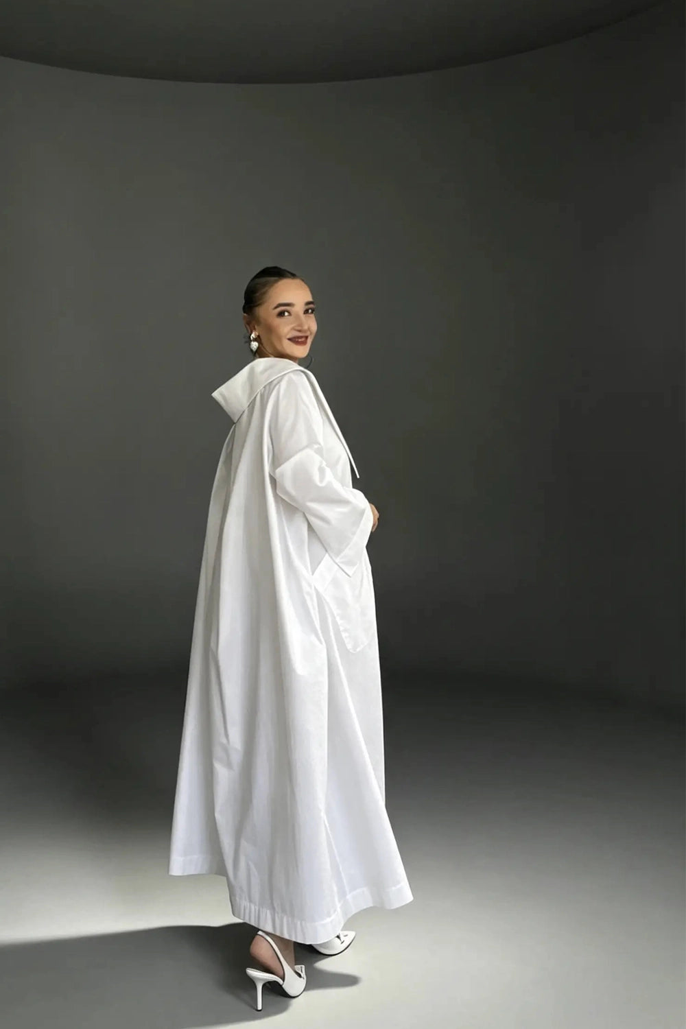RIVA OVERSIZED COTTON ABAYA / LONG DRESS