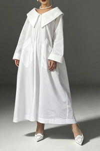 RIVA OVERSIZED COTTON ABAYA / LONG DRESS
