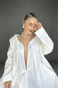 RIVA OVERSIZED COTTON ABAYA / LONG DRESS