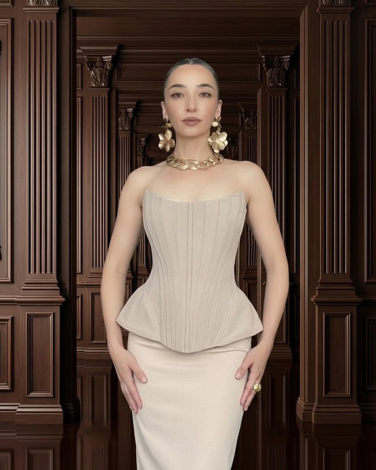 Burcu Aslan TOTAL OUTFIT SAMA TOTAL OUTFIT / 2-PIECE COMBINATION