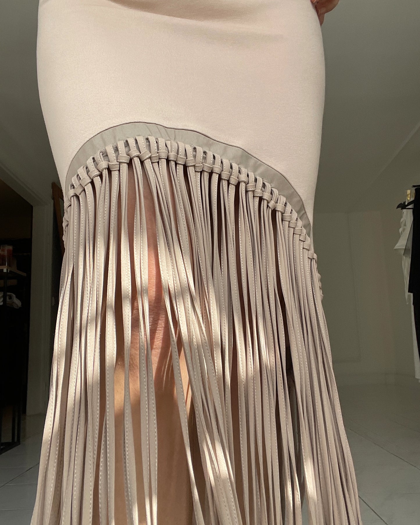 Burcu Aslan Skirt SAPU FRINGED SKIRT