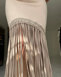 Burcu Aslan Skirt SAPU FRINGED SKIRT