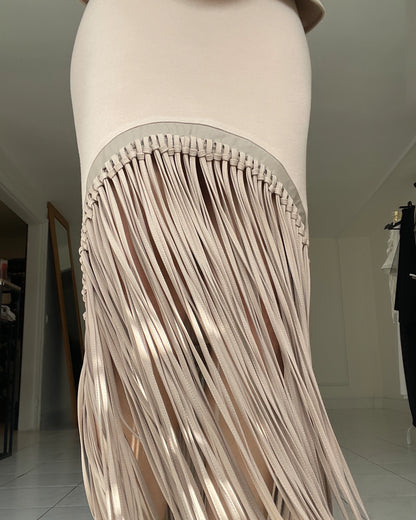 Burcu Aslan Skirt SAPU FRINGED SKIRT