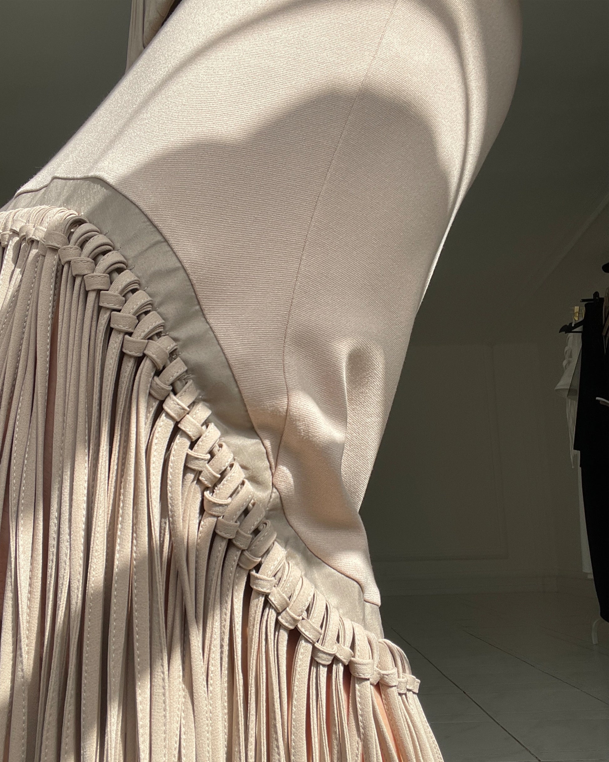 Burcu Aslan Skirt SAPU FRINGED SKIRT