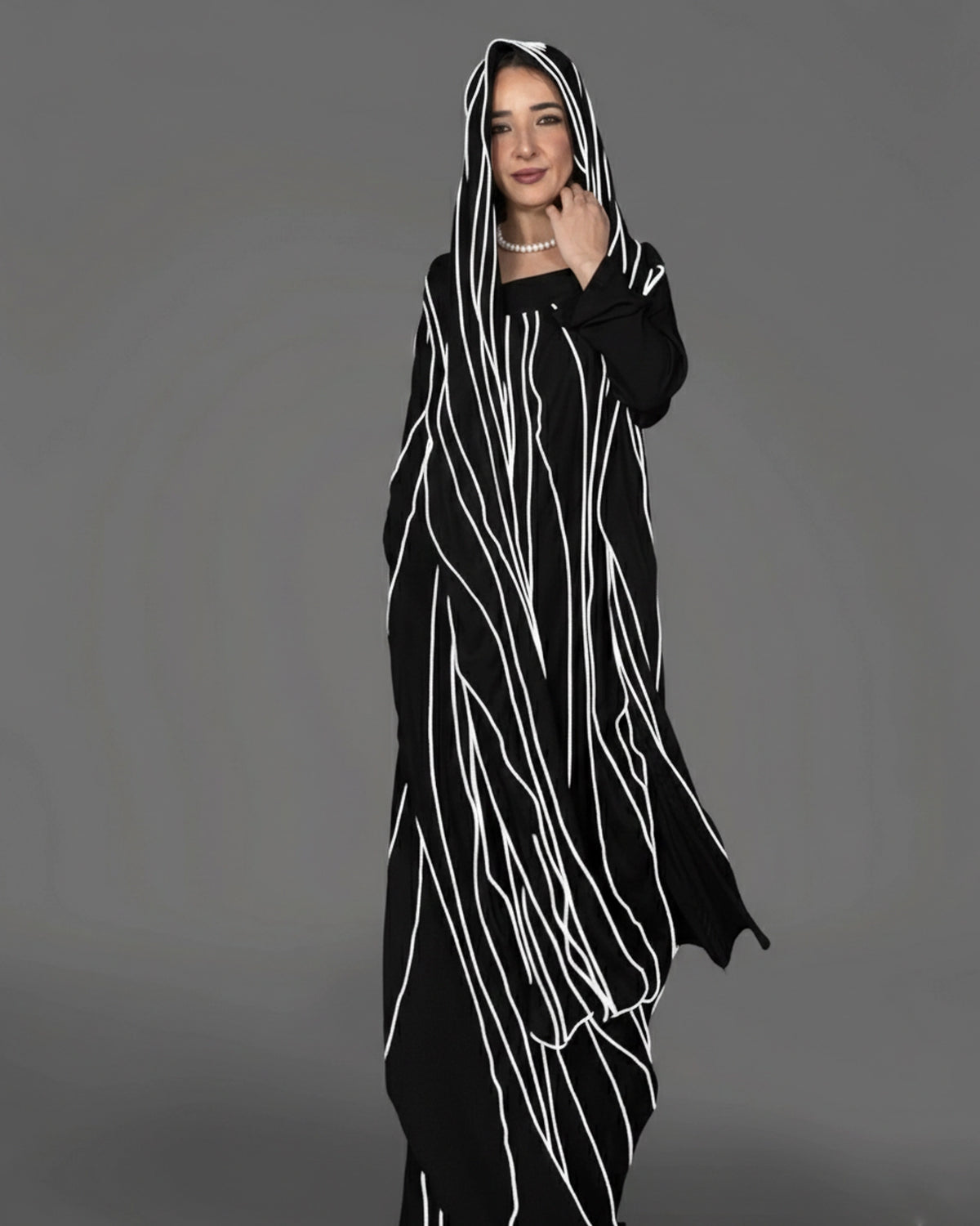 Burcu Aslan TOTAL OUTFIT TARI TOTAL OUTFIT / DRESS&SHAWL (2 PIECES)