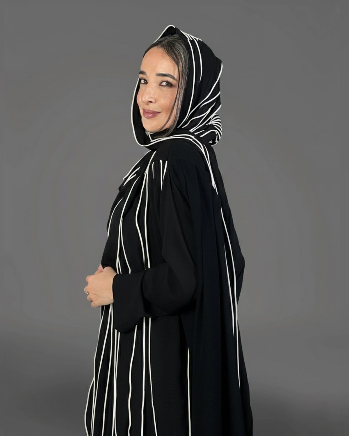 Burcu Aslan TOTAL OUTFIT TARI TOTAL OUTFIT / DRESS&SHAWL (2 PIECES)