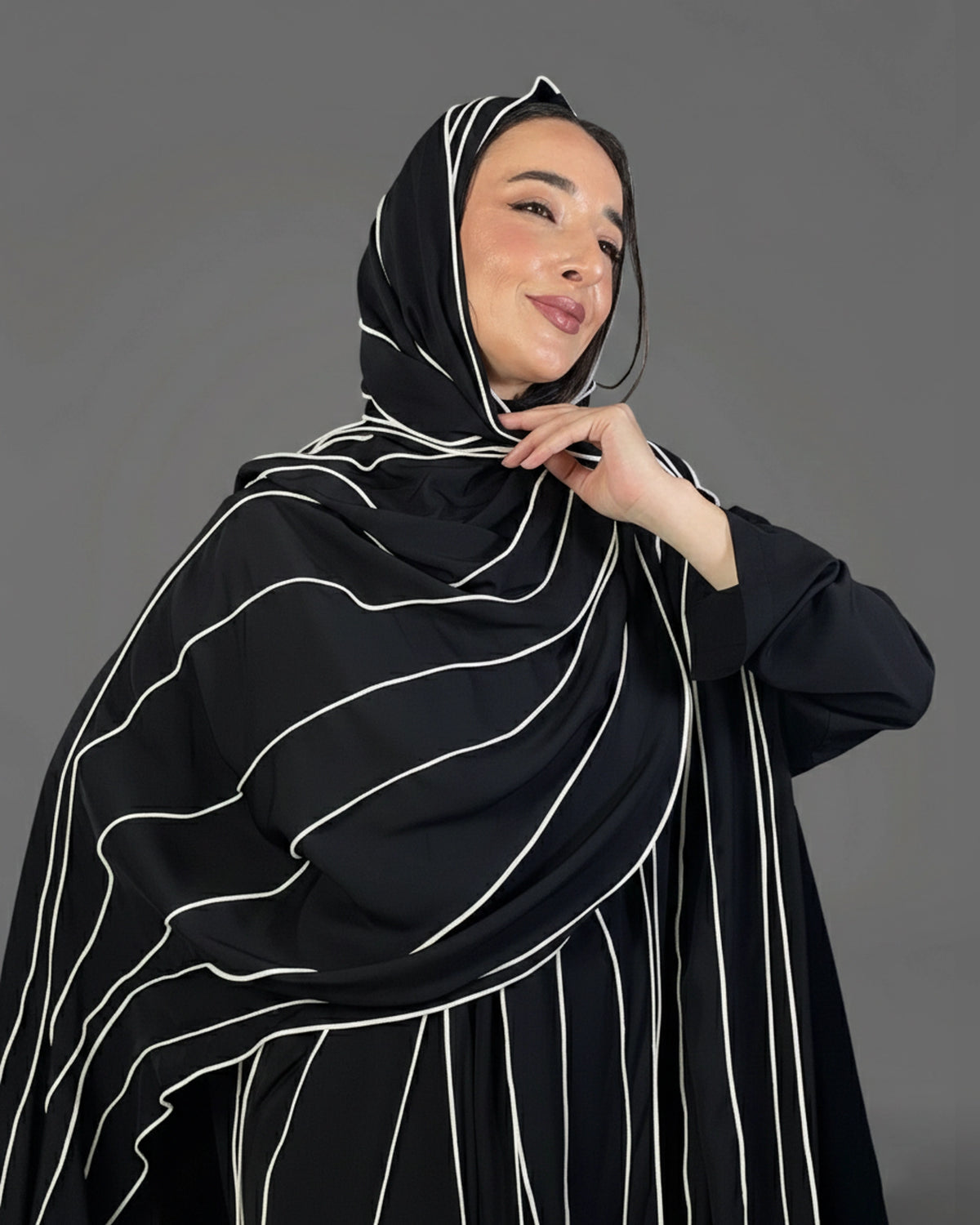 Burcu Aslan TOTAL OUTFIT TARI TOTAL OUTFIT / DRESS&SHAWL (2 PIECES)