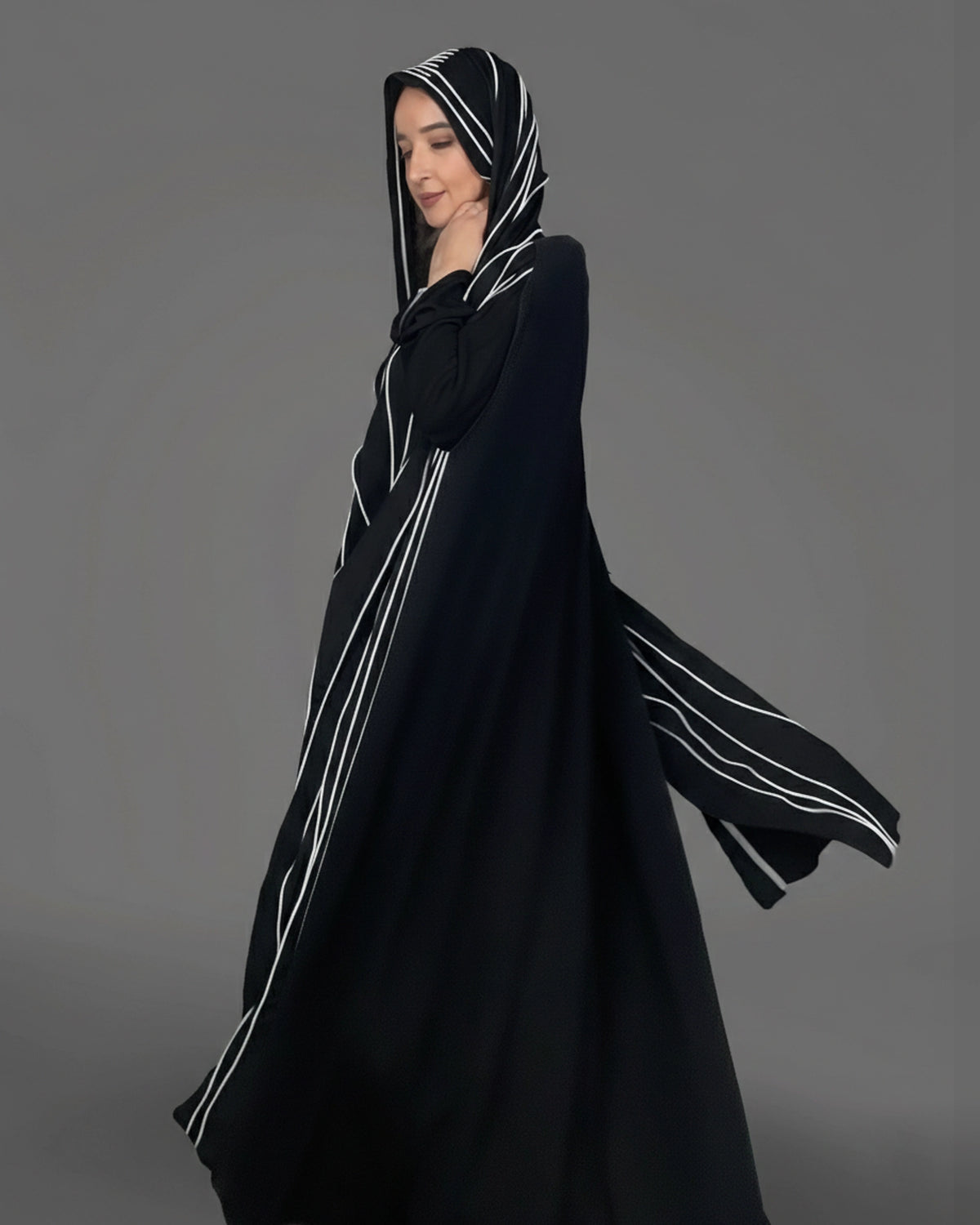 Burcu Aslan TOTAL OUTFIT TARI TOTAL OUTFIT / DRESS&SHAWL (2 PIECES)