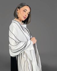 Burcu Aslan TOTAL OUTFIT TURA TOTAL OUTFIT / DRESS&SHAWL (2 PIECES)
