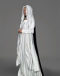 Burcu Aslan TOTAL OUTFIT TURA TOTAL OUTFIT / DRESS&SHAWL (2 PIECES)