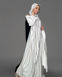 Burcu Aslan TOTAL OUTFIT TURA TOTAL OUTFIT / DRESS&SHAWL (2 PIECES)