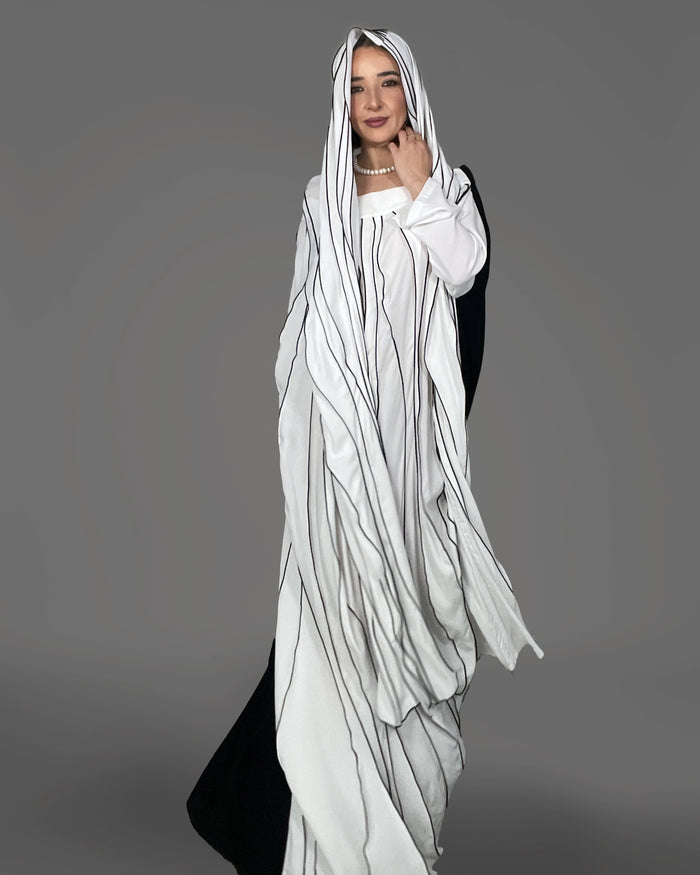 Burcu Aslan TOTAL OUTFIT TURA TOTAL OUTFIT / DRESS&SHAWL (2 PIECES)