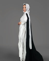 Burcu Aslan TOTAL OUTFIT TURA TOTAL OUTFIT / DRESS&SHAWL (2 PIECES)