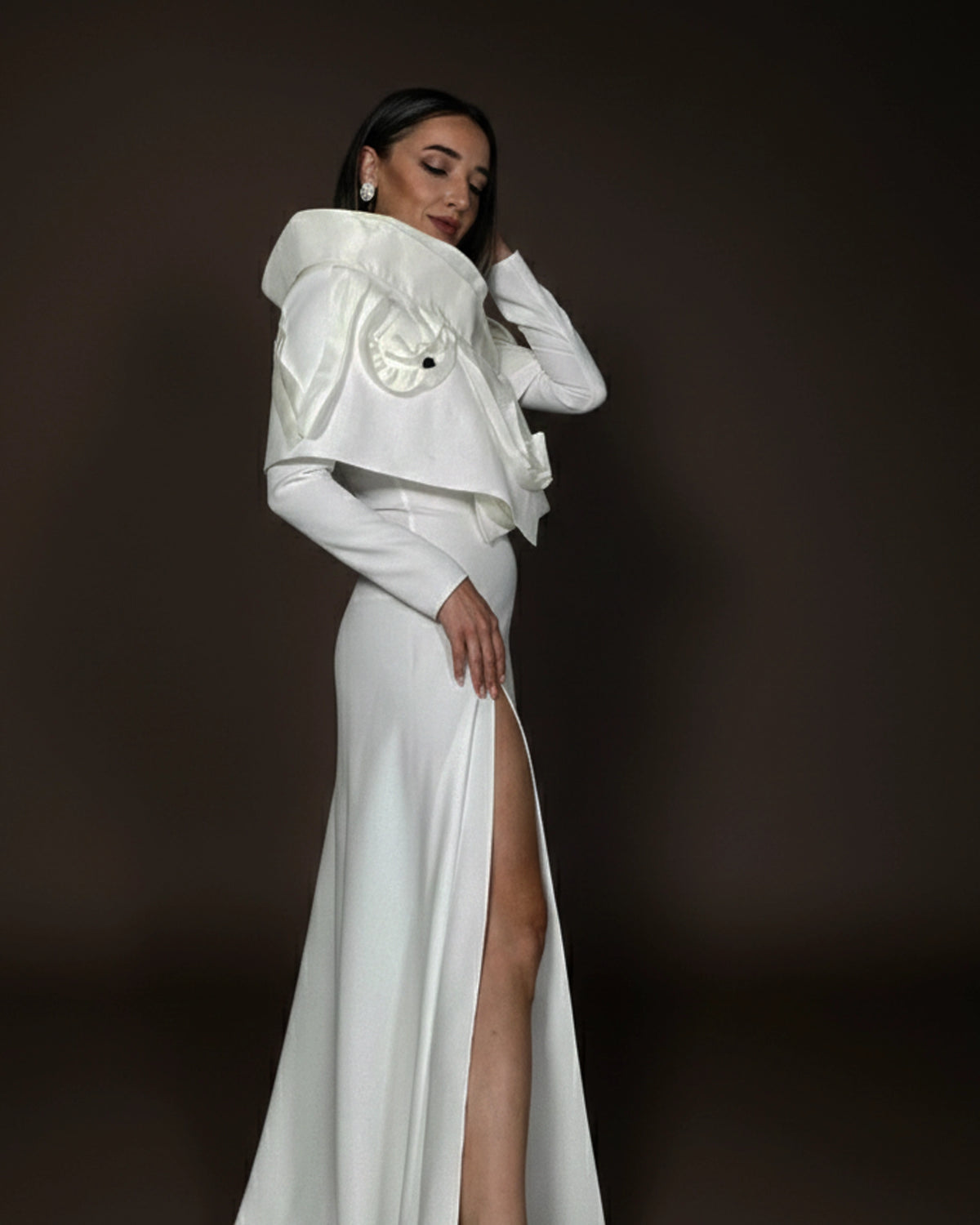 Burcu Aslan Etol UZAL CASHMERE FABRIC STOLE