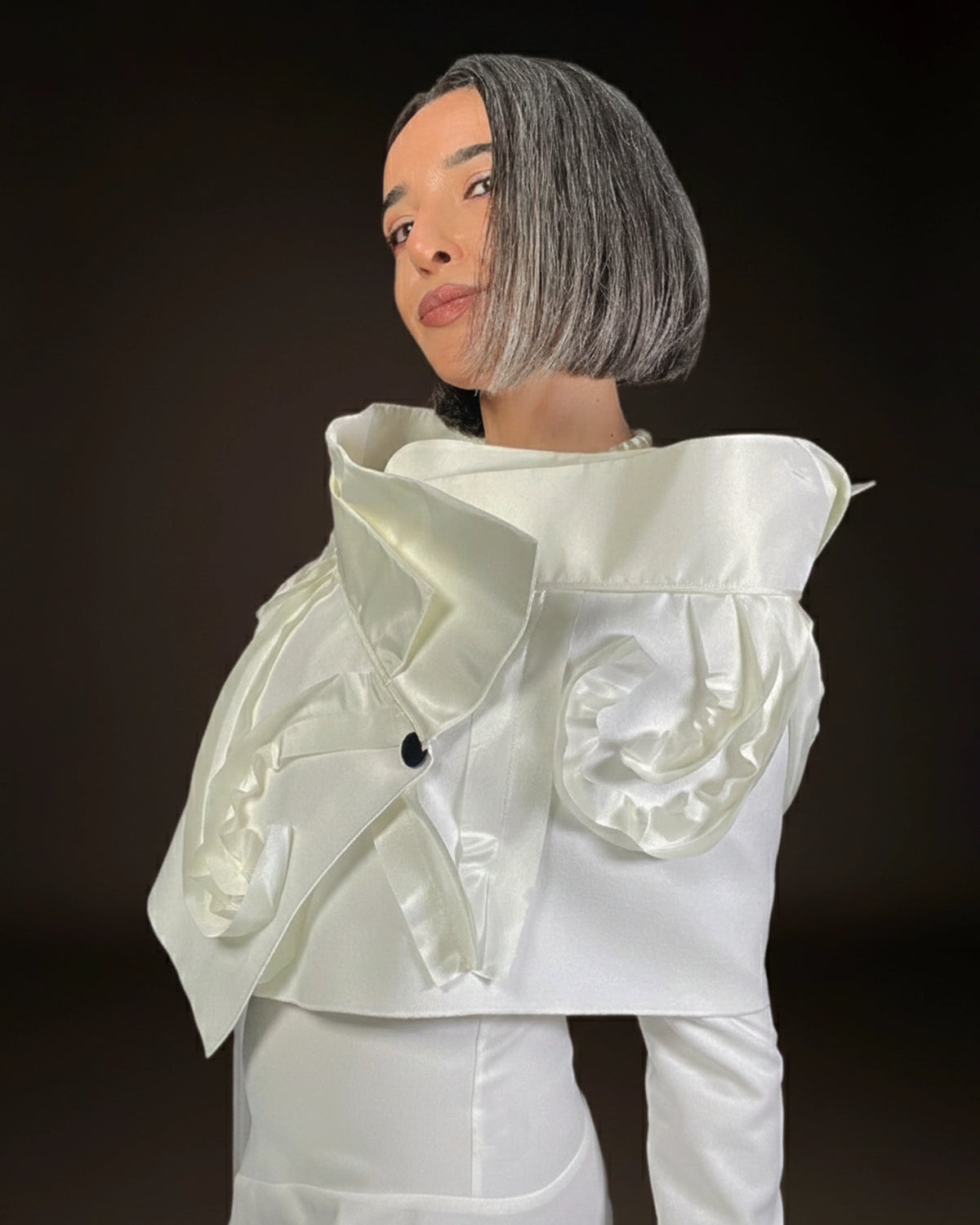 Burcu Aslan Etol UZAL CASHMERE FABRIC STOLE