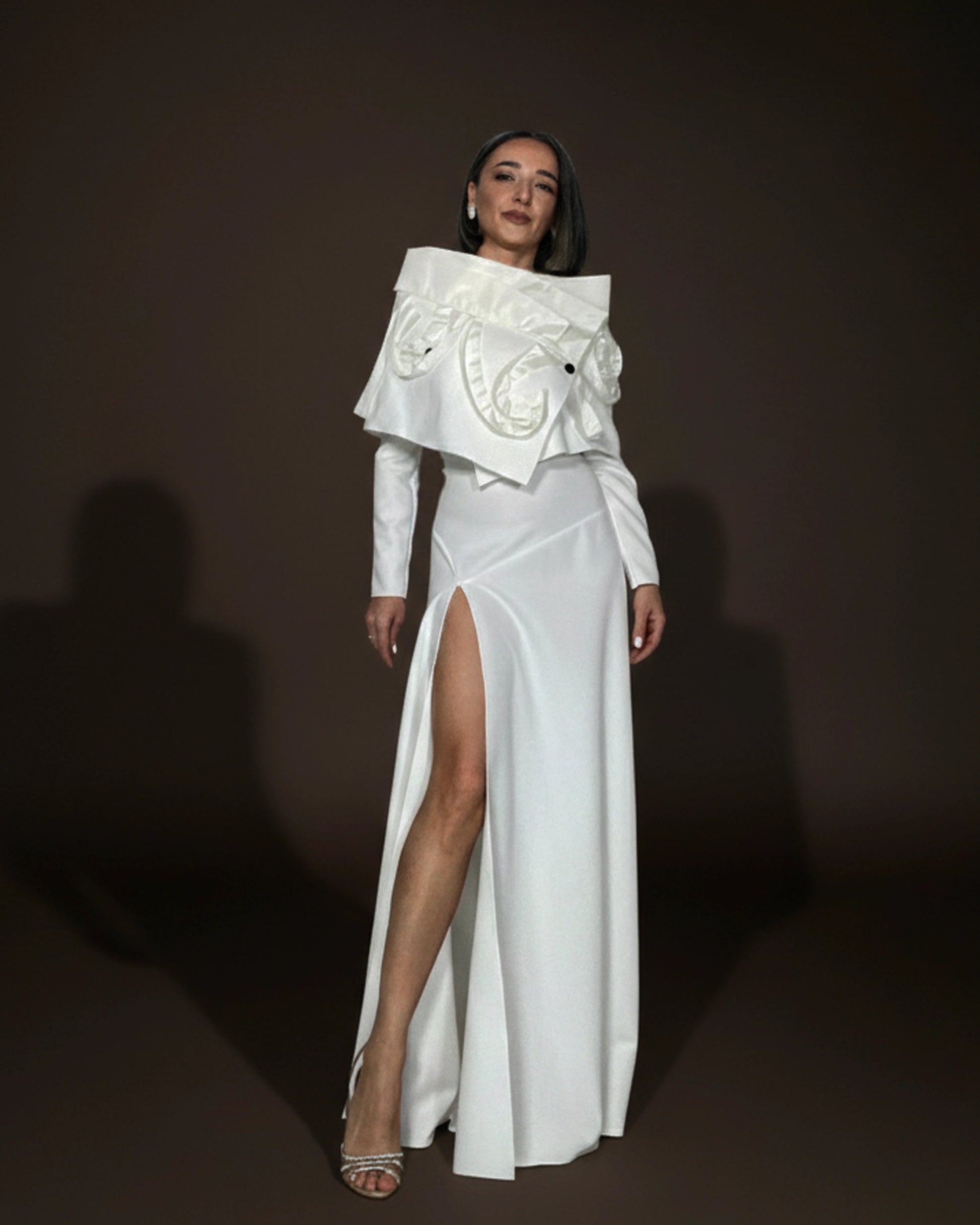 Burcu Aslan Etol UZAL CASHMERE FABRIC STOLE