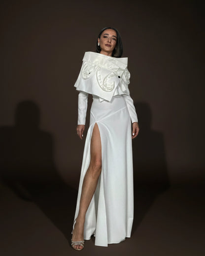 Burcu Aslan Etol UZAL CASHMERE FABRIC STOLE