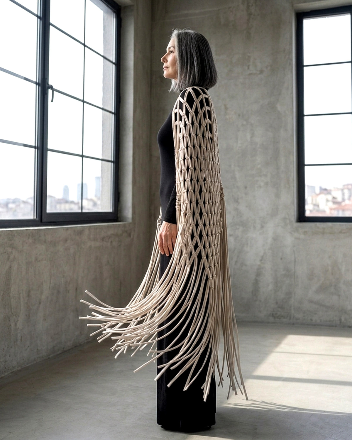 Burcu Aslan Shawl VIPA HANDMADE SHAWL