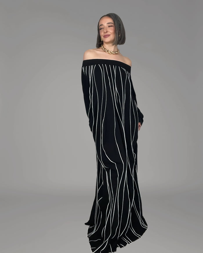 Burcu Aslan Dress ZEK LONG DRESS