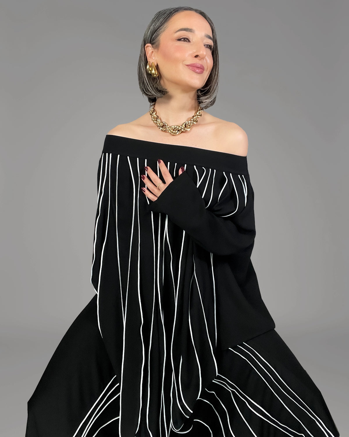 Burcu Aslan Dress ZEK LONG DRESS