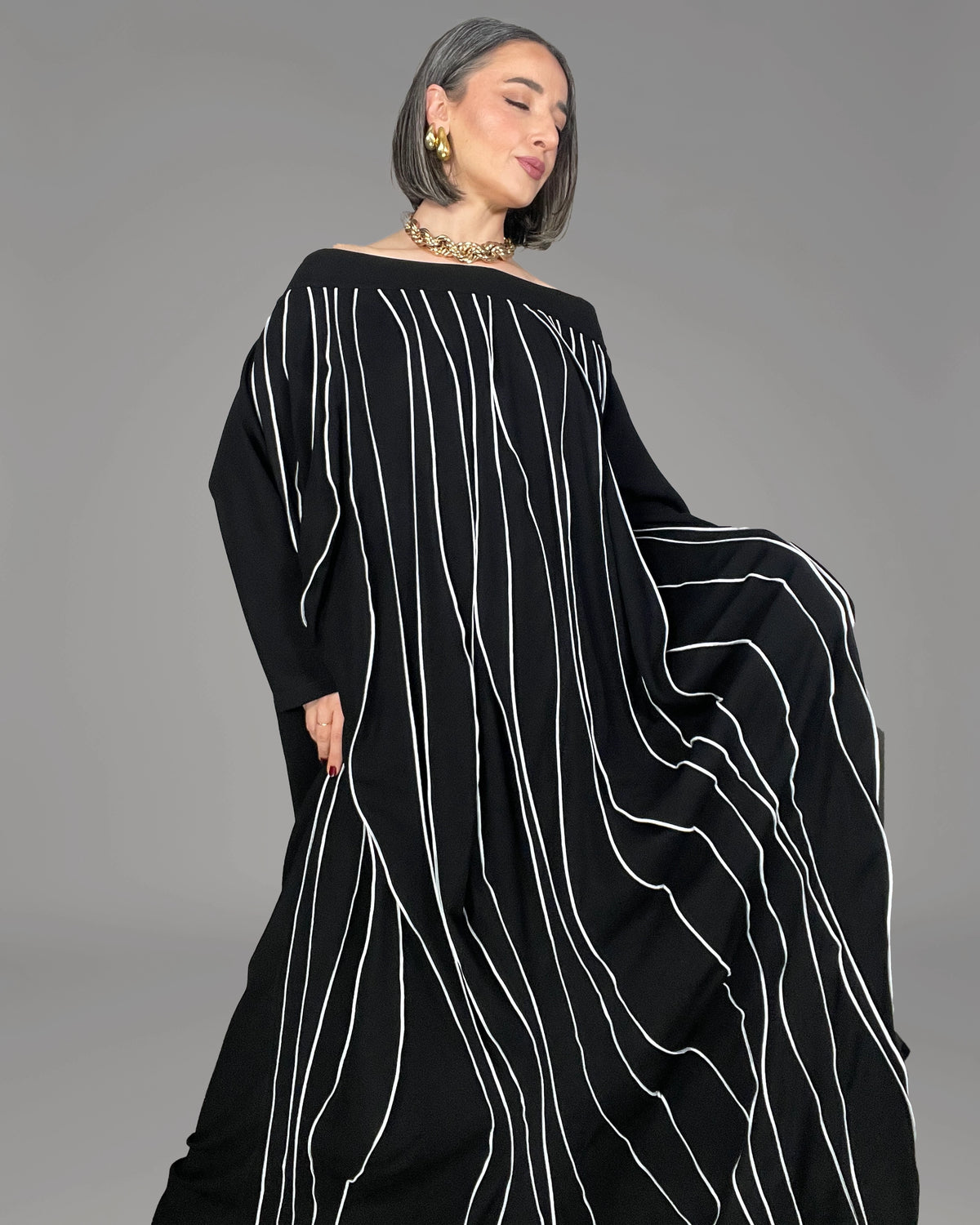 Burcu Aslan Dress ZEK LONG DRESS