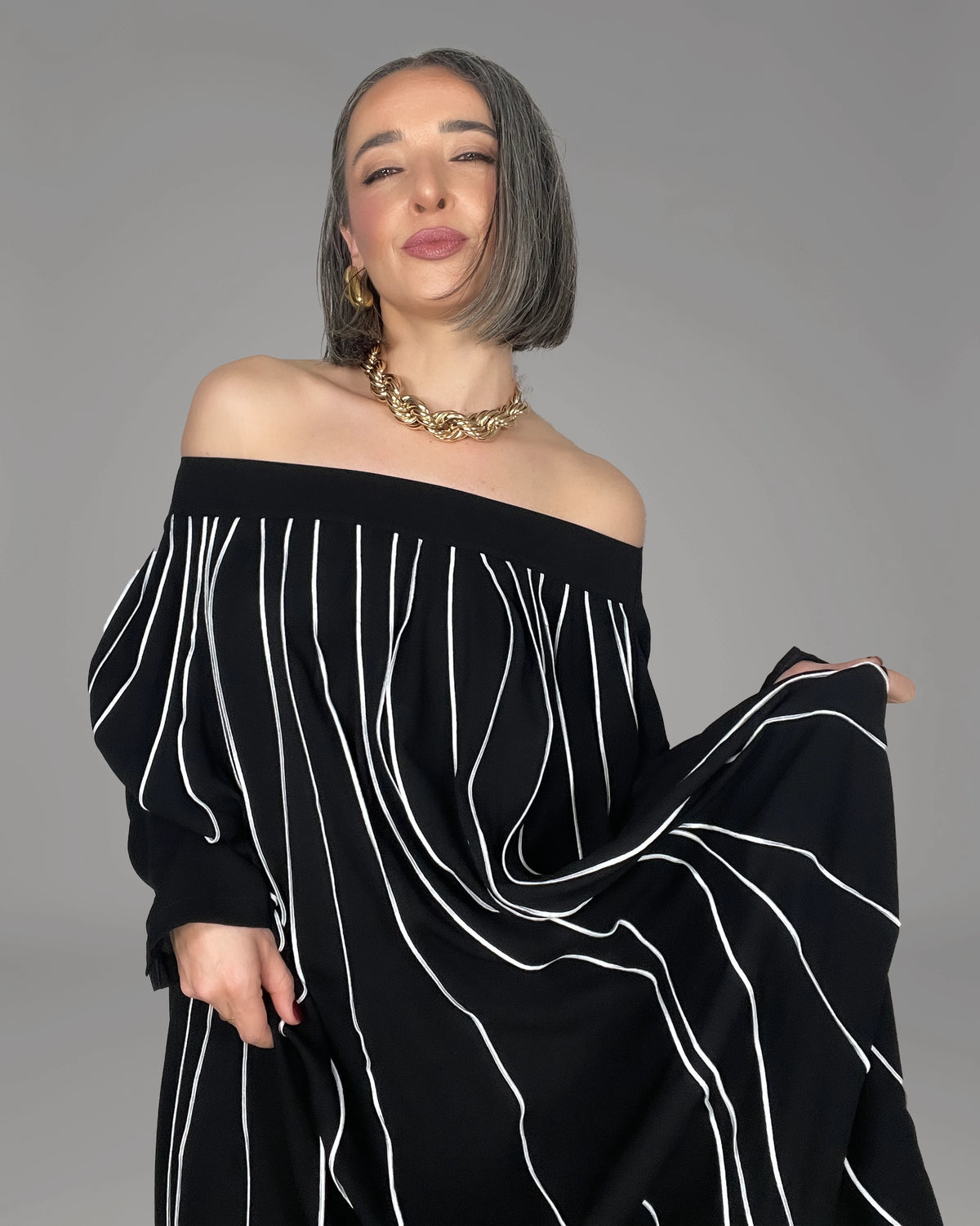 Burcu Aslan Dress ZEK LONG DRESS