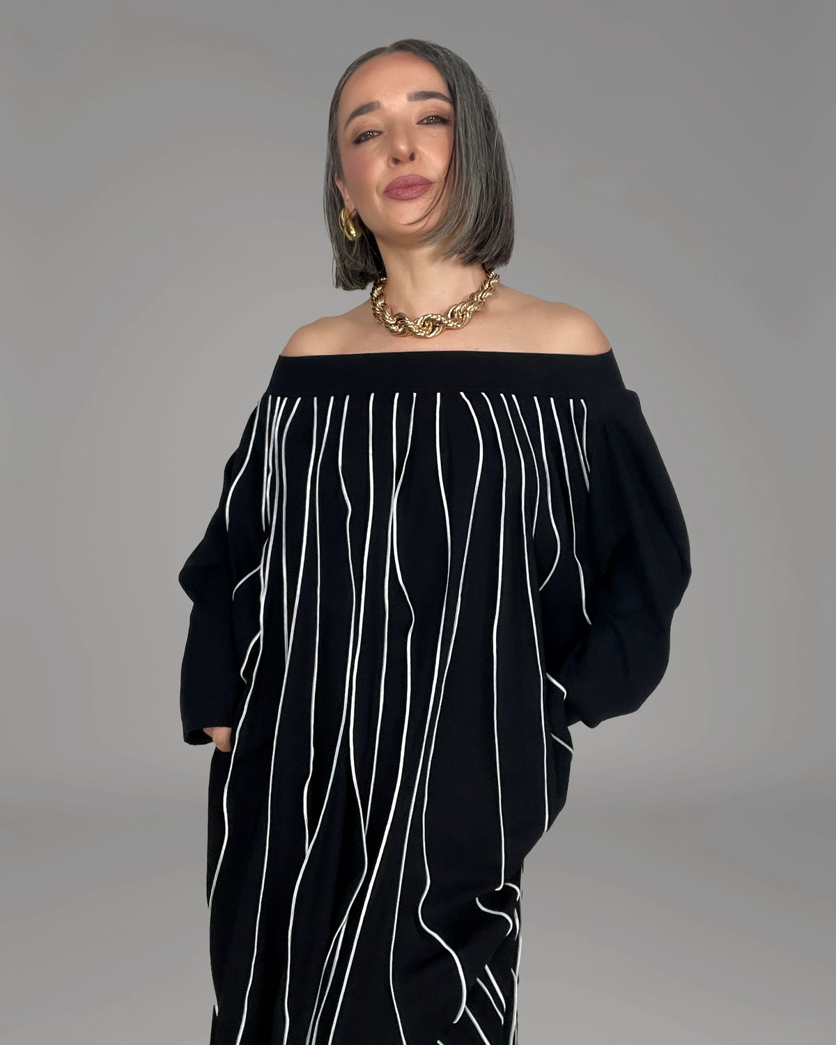 Burcu Aslan Dress ZEK LONG DRESS