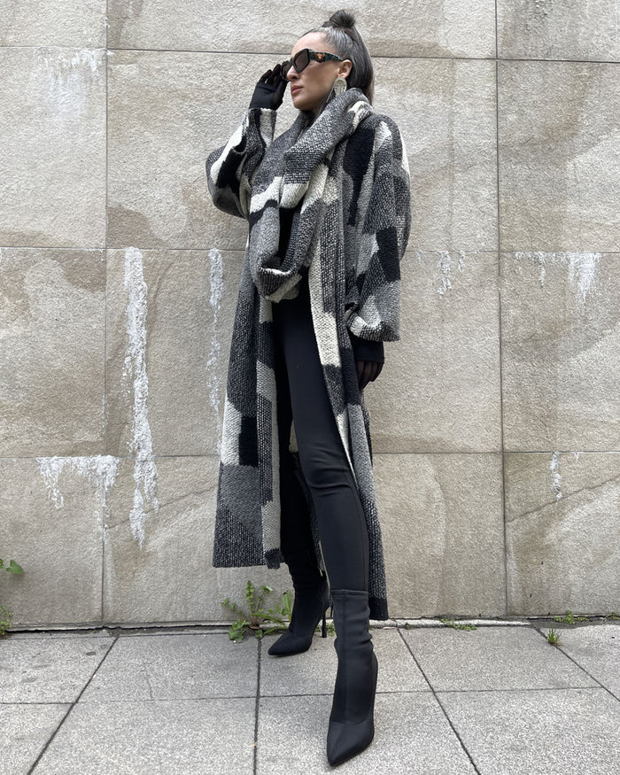 OVERSIZE WOOL CARDIGAN