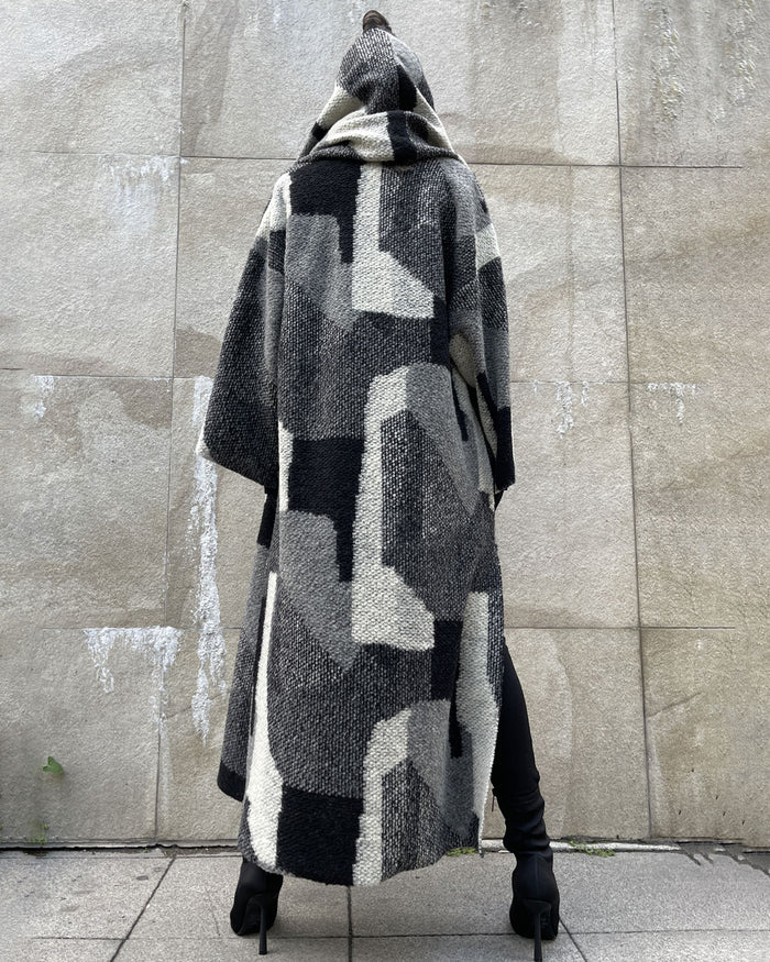 OVERSIZE WOOL CARDIGAN